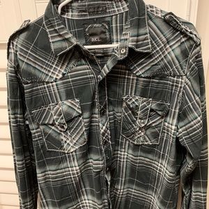 Buckle BKE button down